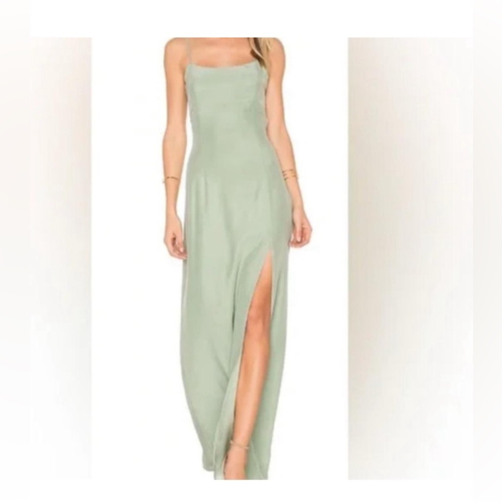 SCF silk maxi dress